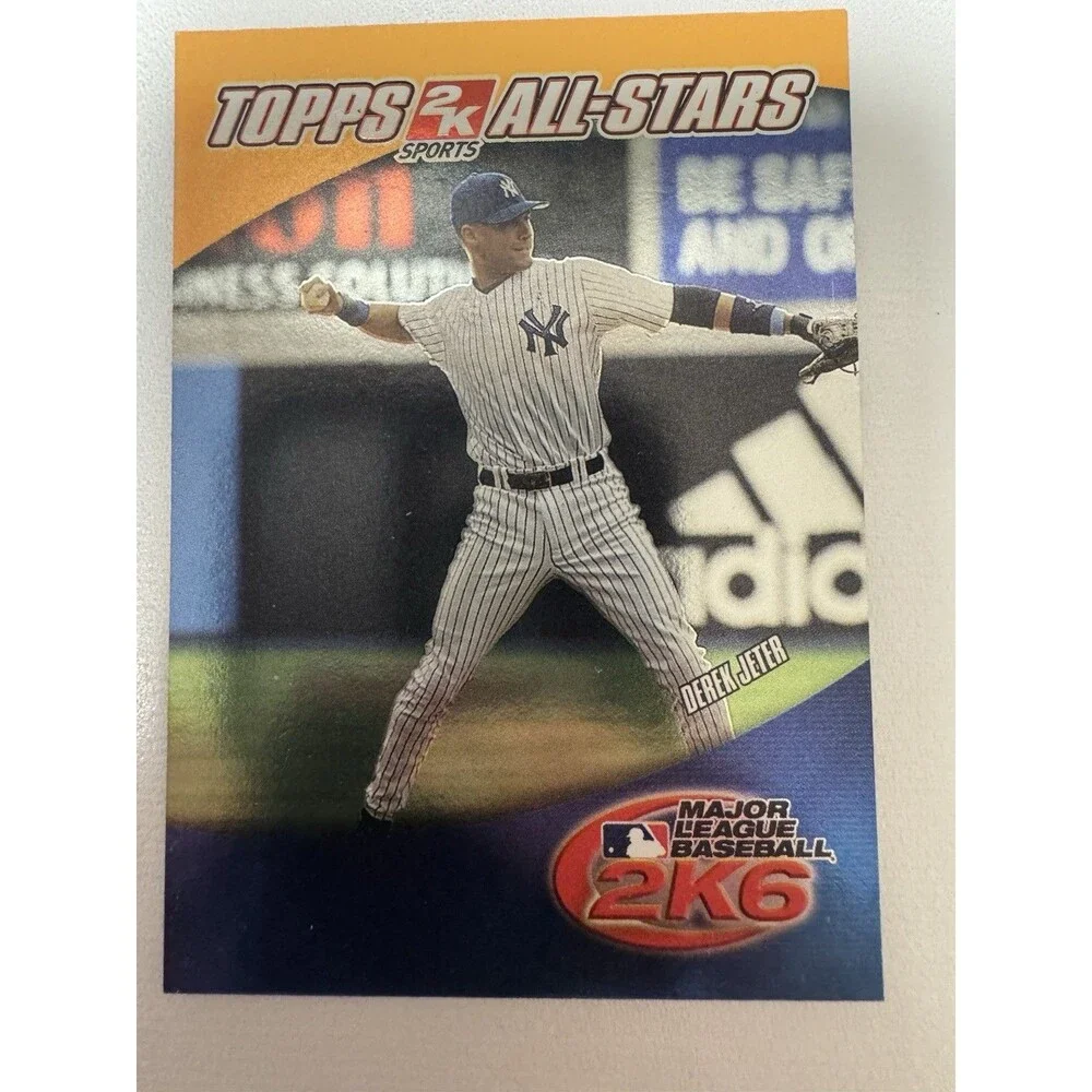 6 Card Bundle M. Jordan, D. Jeter, T. Gwynn, B. Young, W. Boggs, D. Kincaid